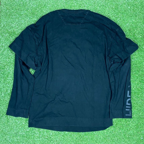 Ssense x Juun.J Layered Hide Your lies shirt - Picture 7 of 7